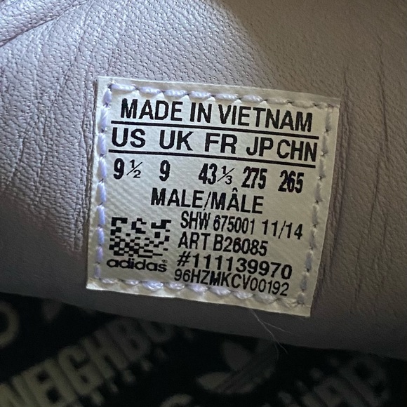 ADIDAS ORIGINALS x NEIGHBORHOOD  men 9.5 mid rise sneakers - Picture 5 of 9
